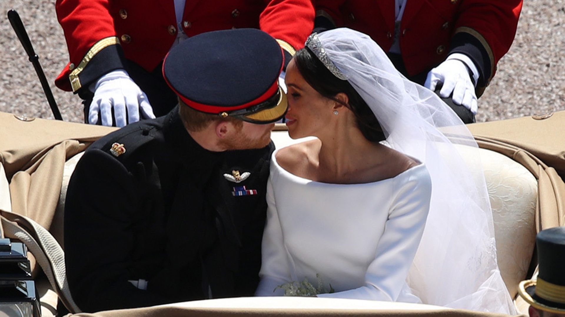 See the most romantic Prince Harry and Meghan Markle moments from the royal wedding and beyond – video