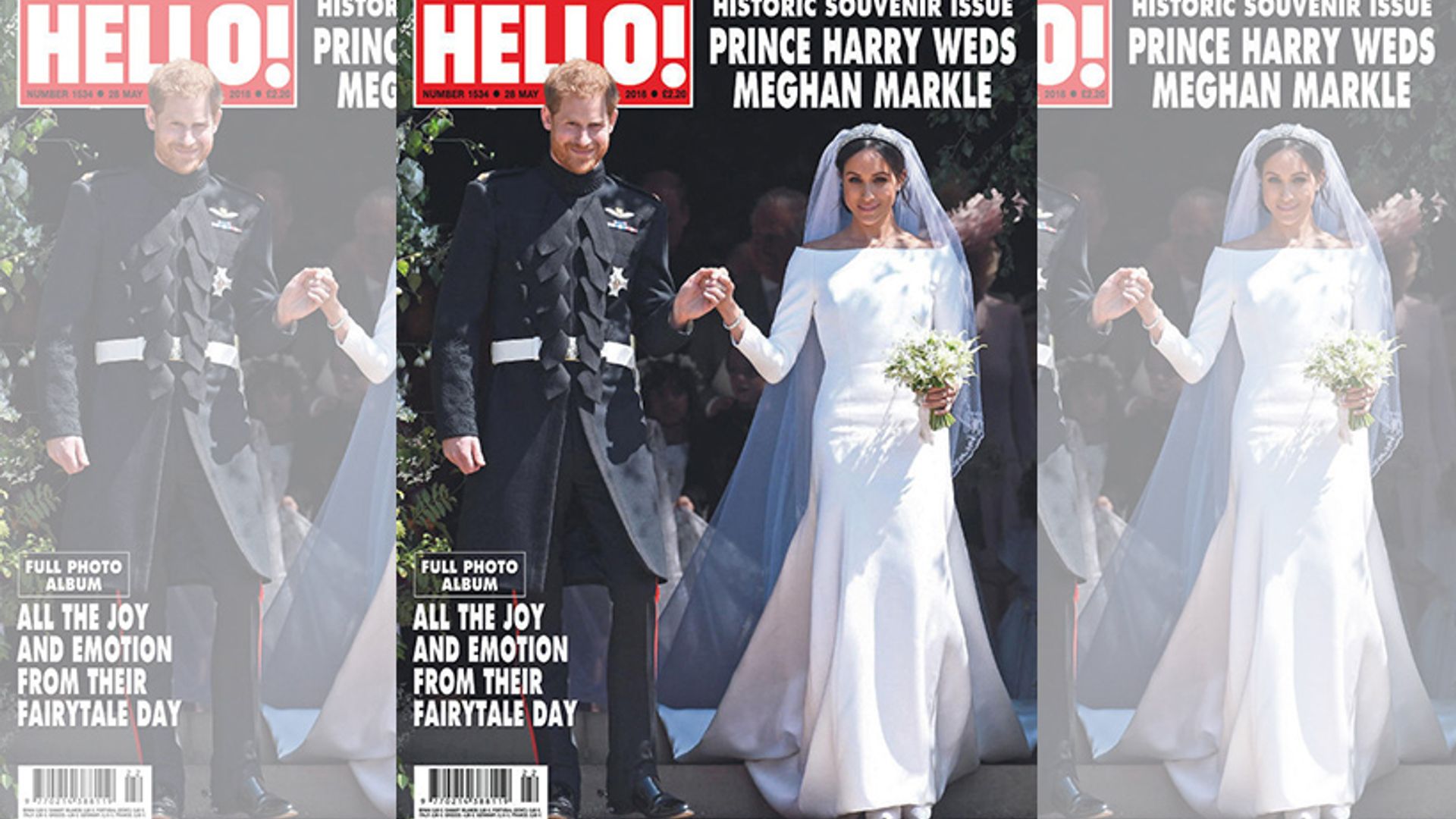 hello magazine royal wedding cover