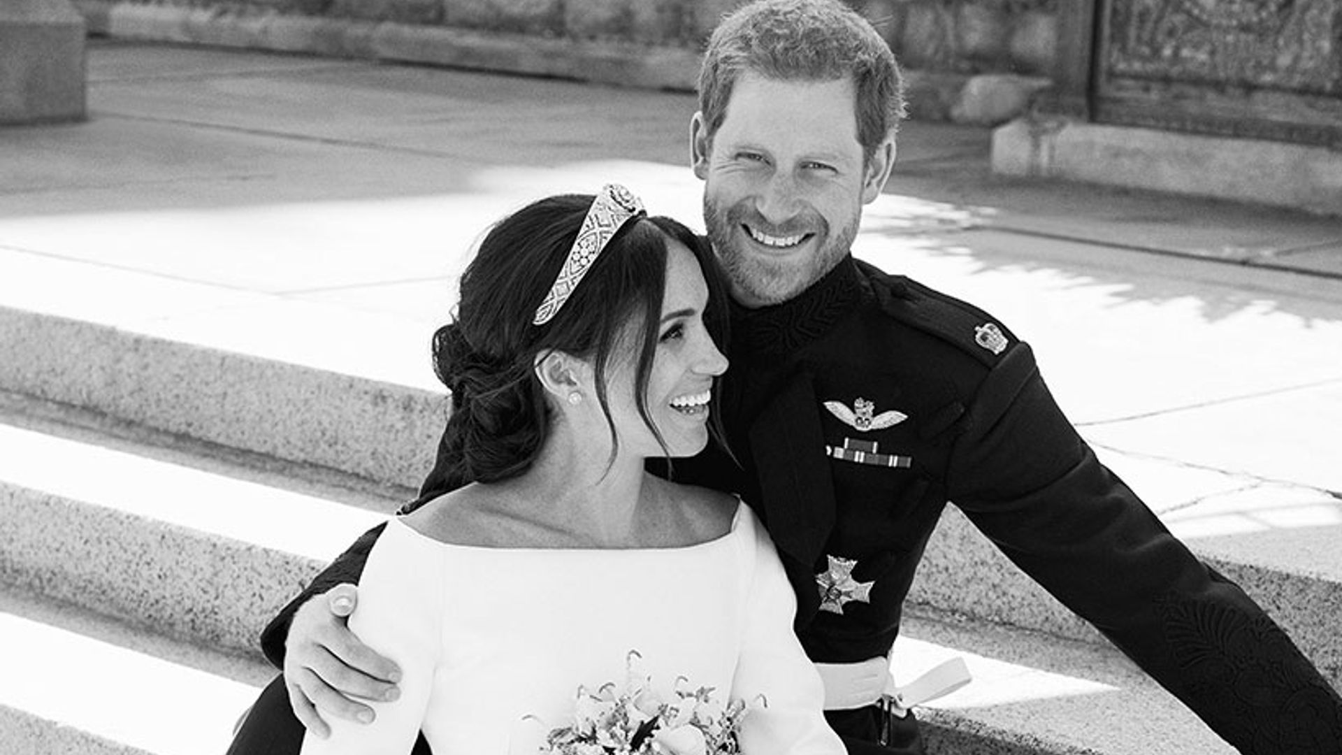 The secrets behind the official wedding photographs of Prince Harry and Meghan Markle revealed