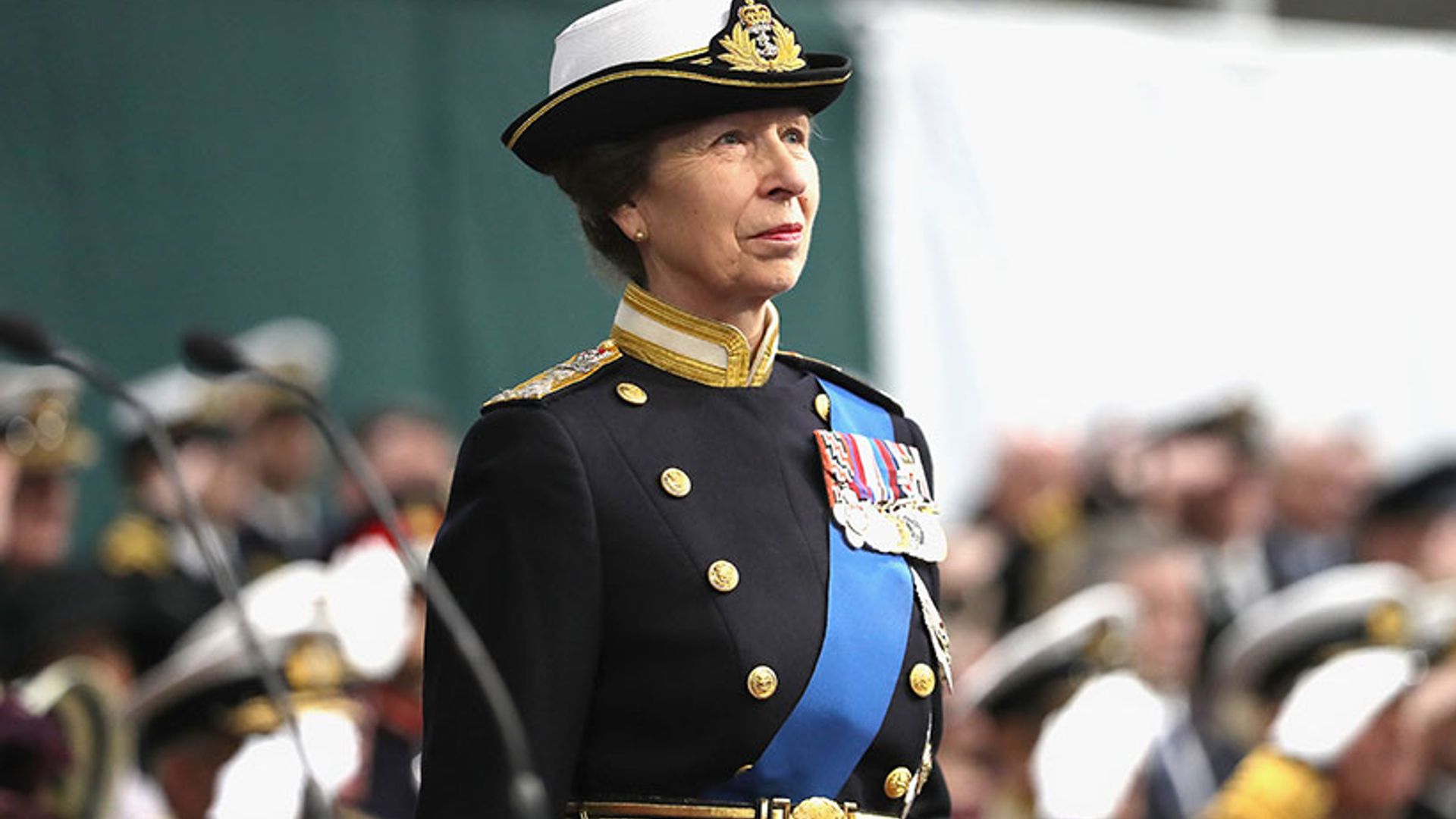 Queen of official duties! Princess Anne just flew to Toronto and was back on the same day