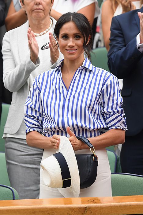 Did Meghan Markle Break Wimbledon S Royal Box Dress Code With Chic Outfit Hello The styling is classic and the fit is baggier, with modern twists (e.g. royal box dress code with chic outfit