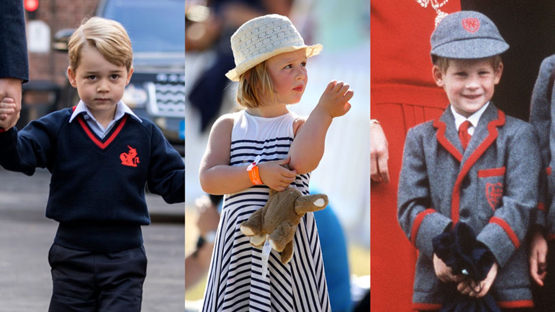 Video: The royals on their first day of school, Prince George, Prince Harry and more