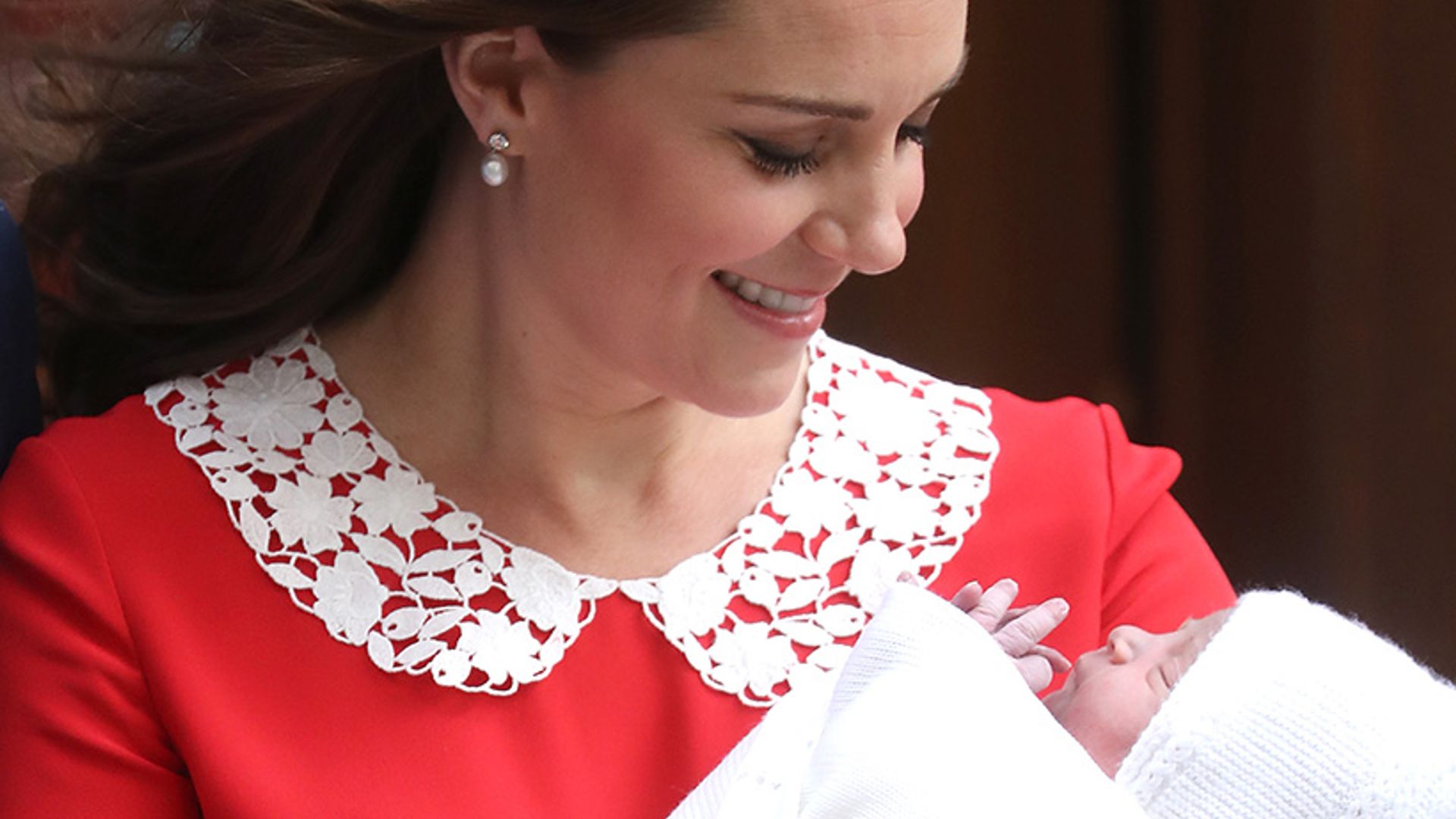 Kate with baby Louis