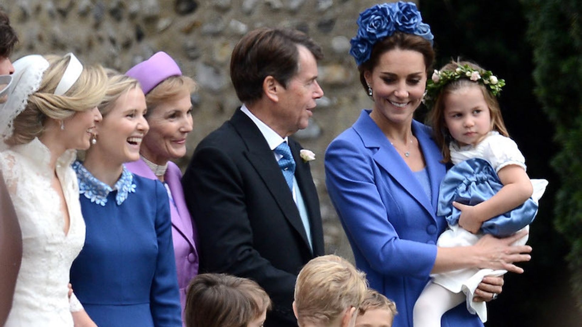 Prince George and Princess Charlotte steal the show at another wedding: All the adorable photos