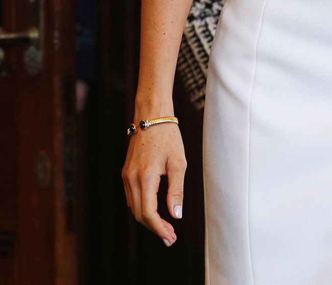 Meghan Markle wears Princess Diana's earrings and bracelet on first ...