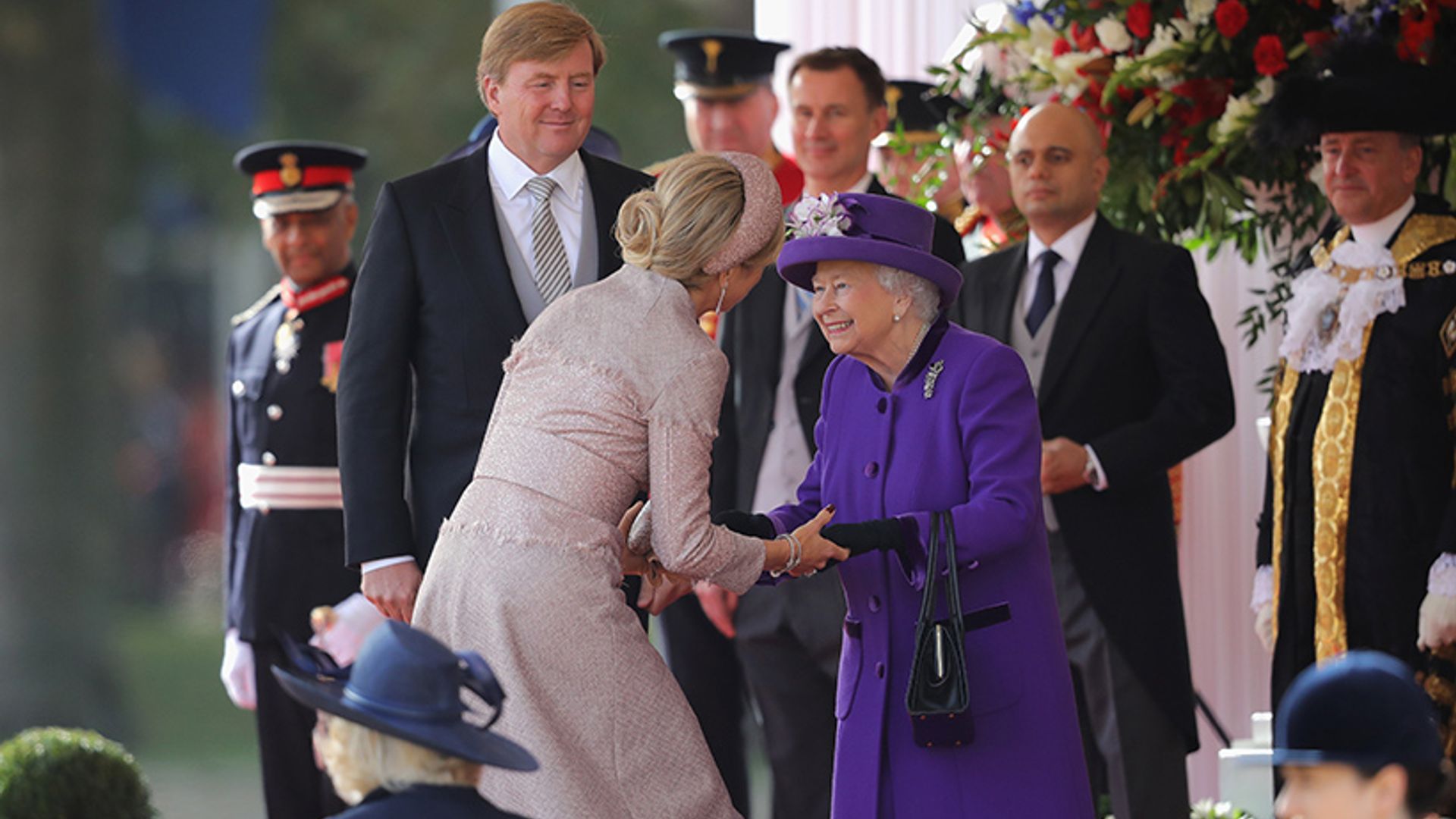 The Queen welcomes King Willem-Alexander and Queen Maxima on state visit – live updates