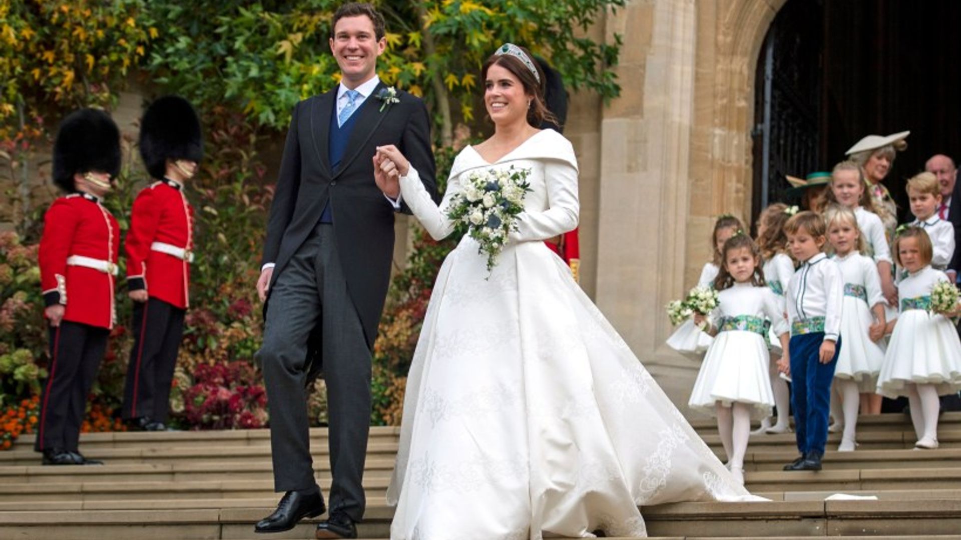 Princess Eugenie Shares Never Before Seen Photo From Royal Wedding Take A Look Hello 