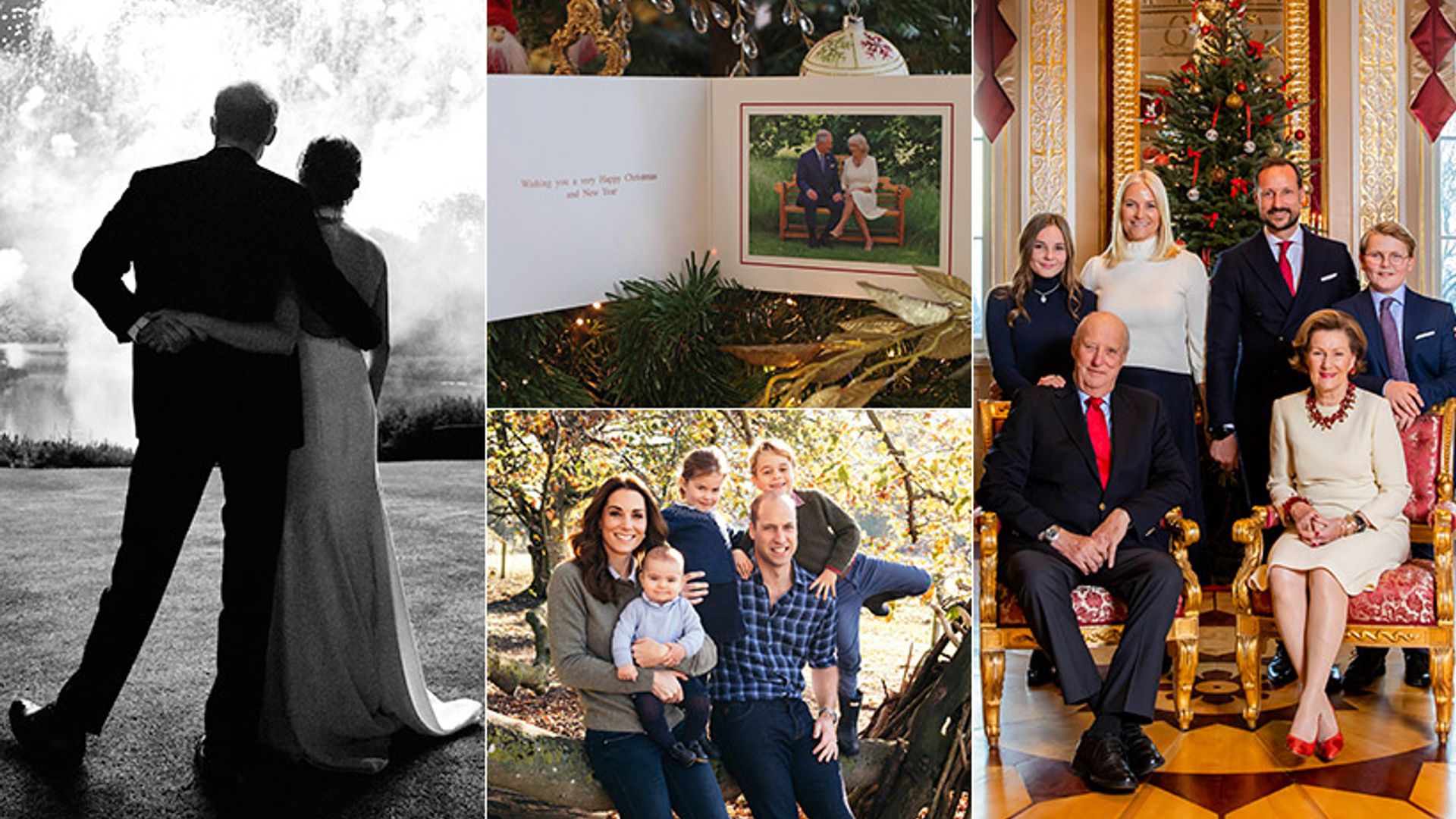 See the Christmas cards the royal families have sent this year 