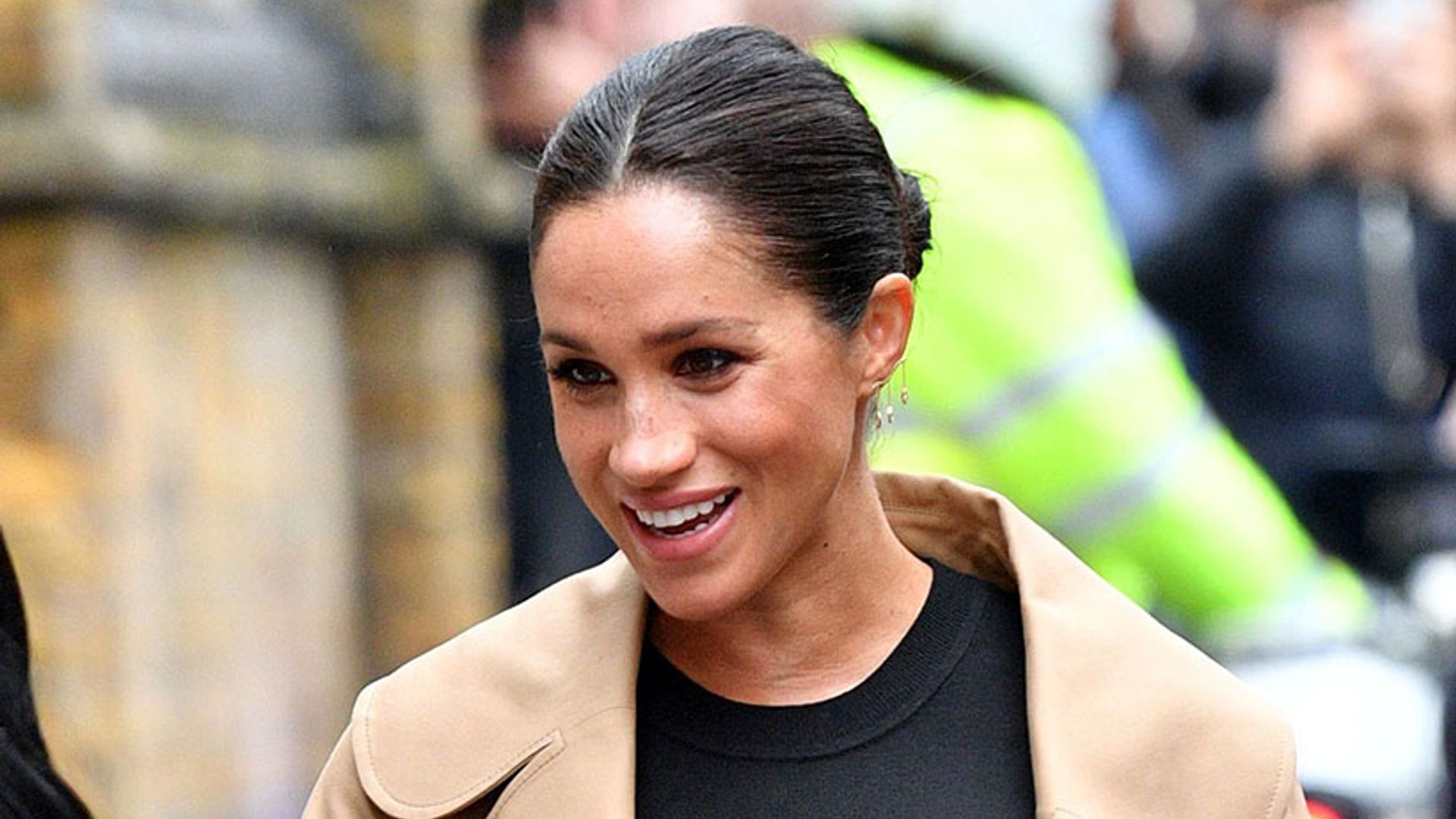 Meghan Markle turns stylist in first royal patronage visit - all the best pictures