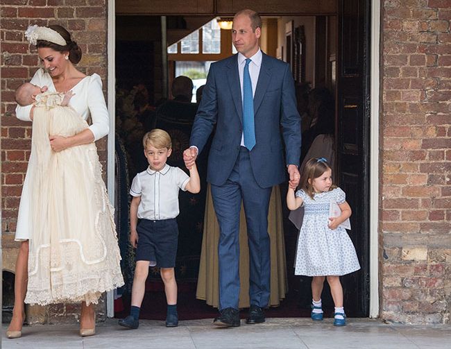 Prince William, Kate and children