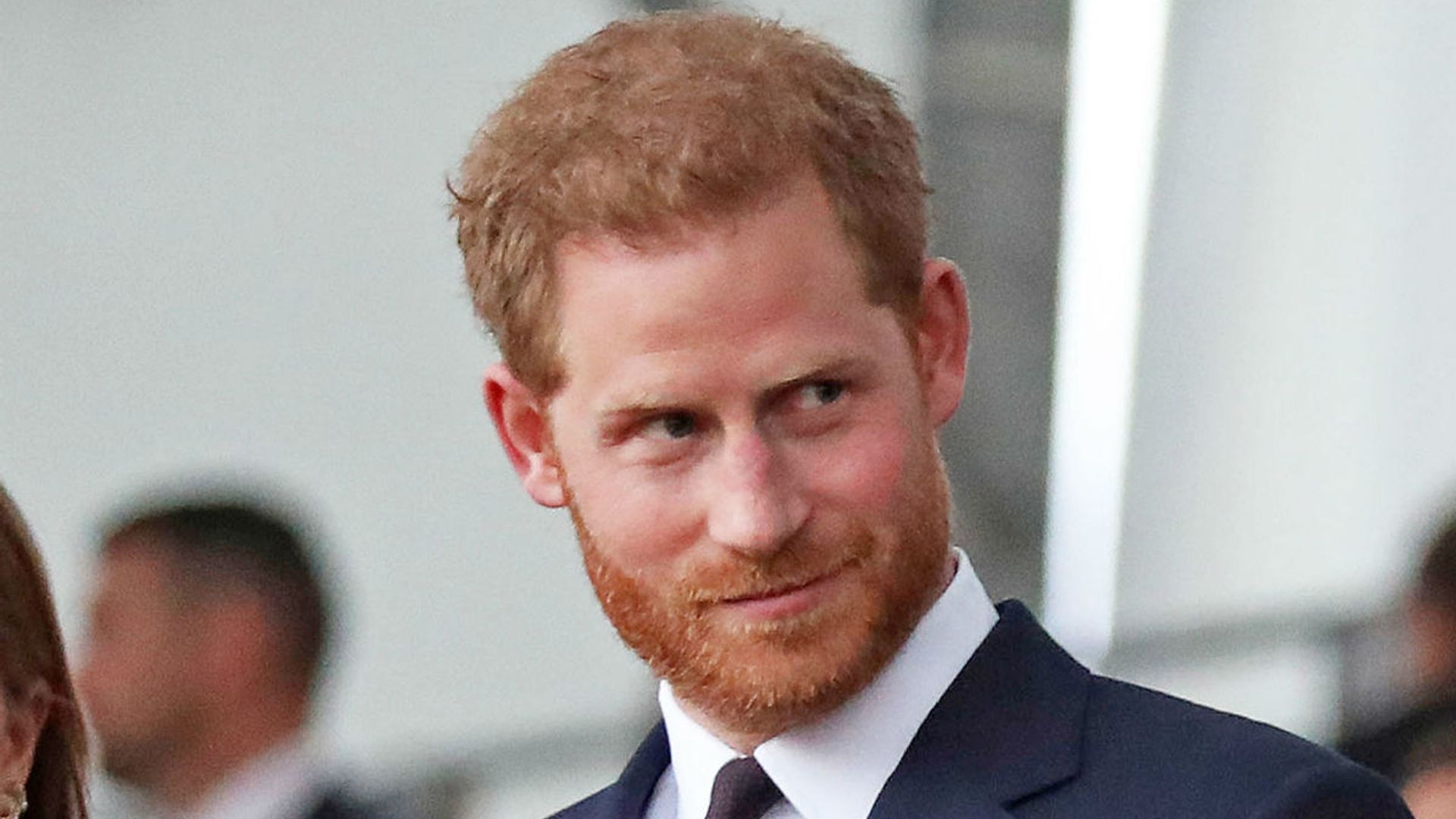 New dad Prince Harry makes surprise appearance with the Queen and Prince Philip