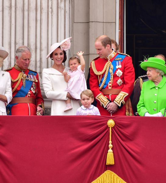 princess charlotte makes trooping the colour debut