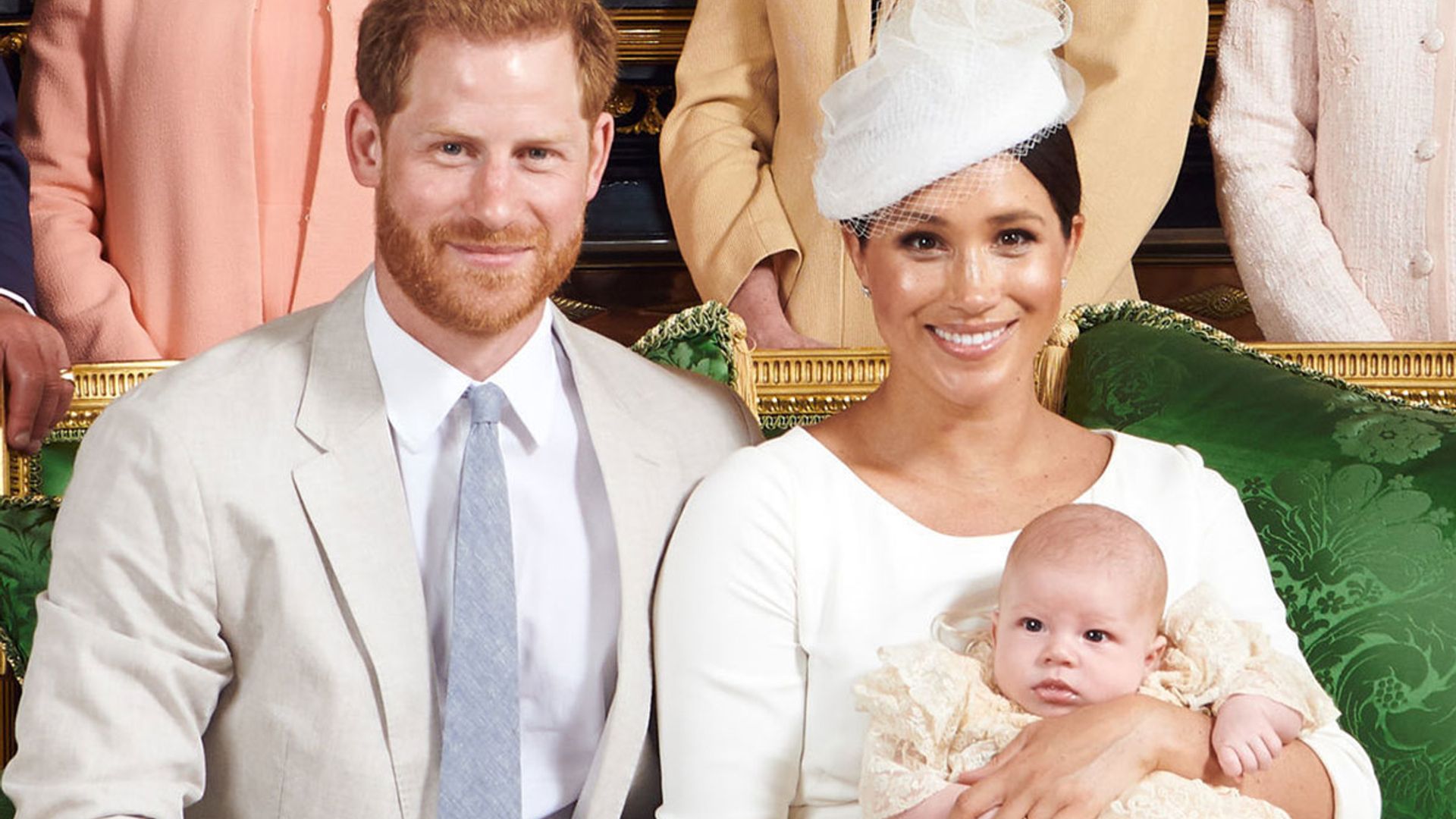 Prince Harry and Meghan Markle's christening pictures sweetly mimic  Princess Diana | HELLO!