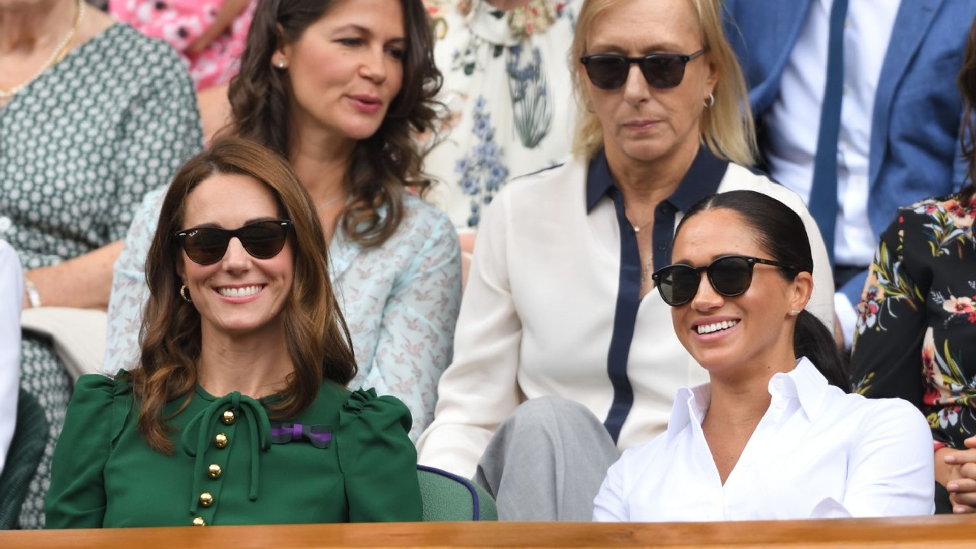 Find out what made Kate Middleton and Meghan Markle LAUGH so much at Wimbledon