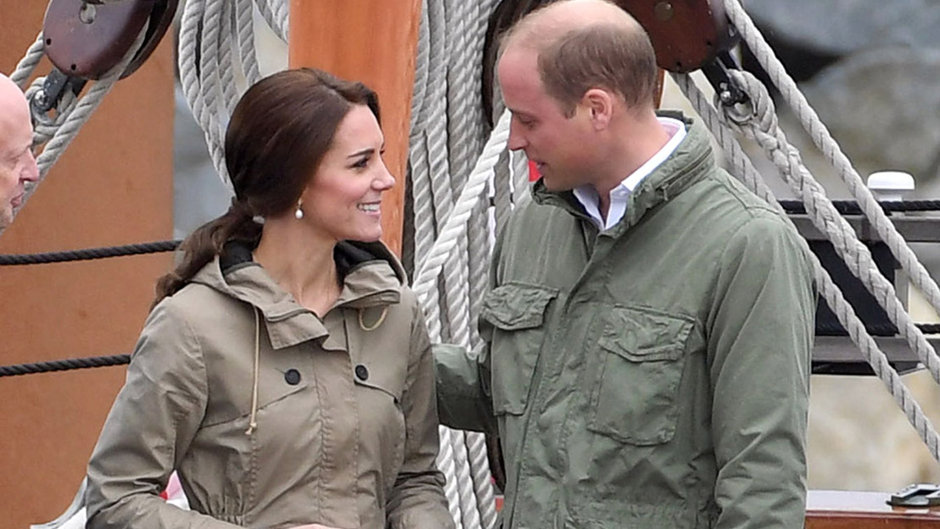kate middleton and prince william look loved up