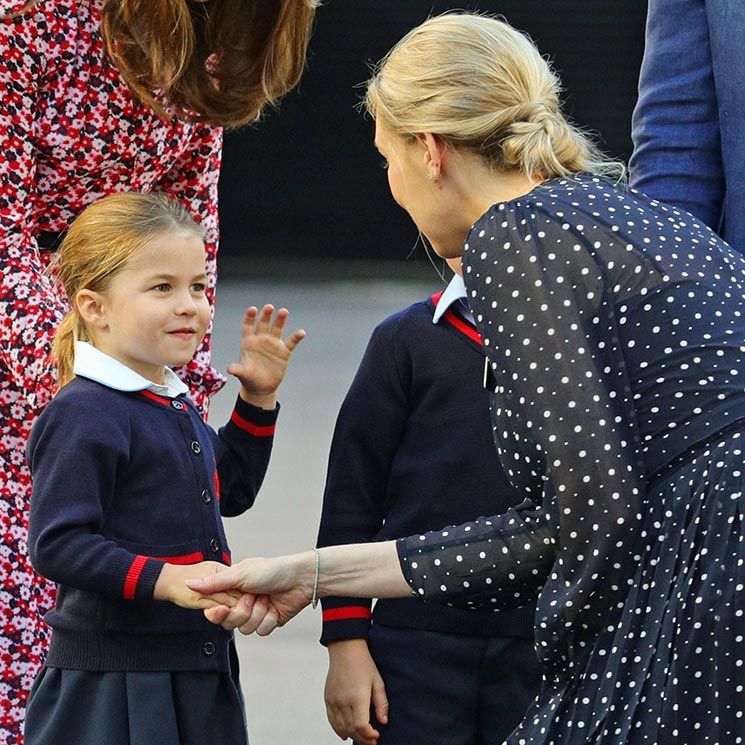 Prince William and Kate take daughter Princess Charlotte to school – see the best photos