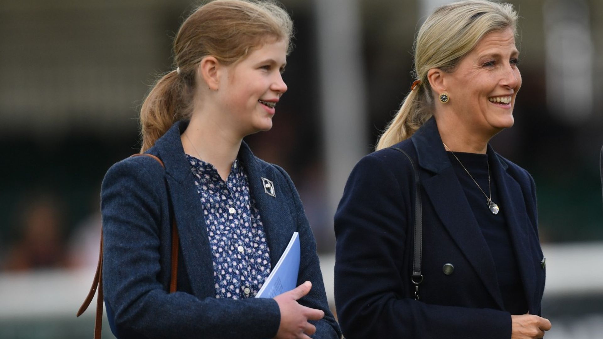 Lady Louise Windsor and Sophie, Countess of Wessex supported Zara Tindall at Burghley Horse Trials