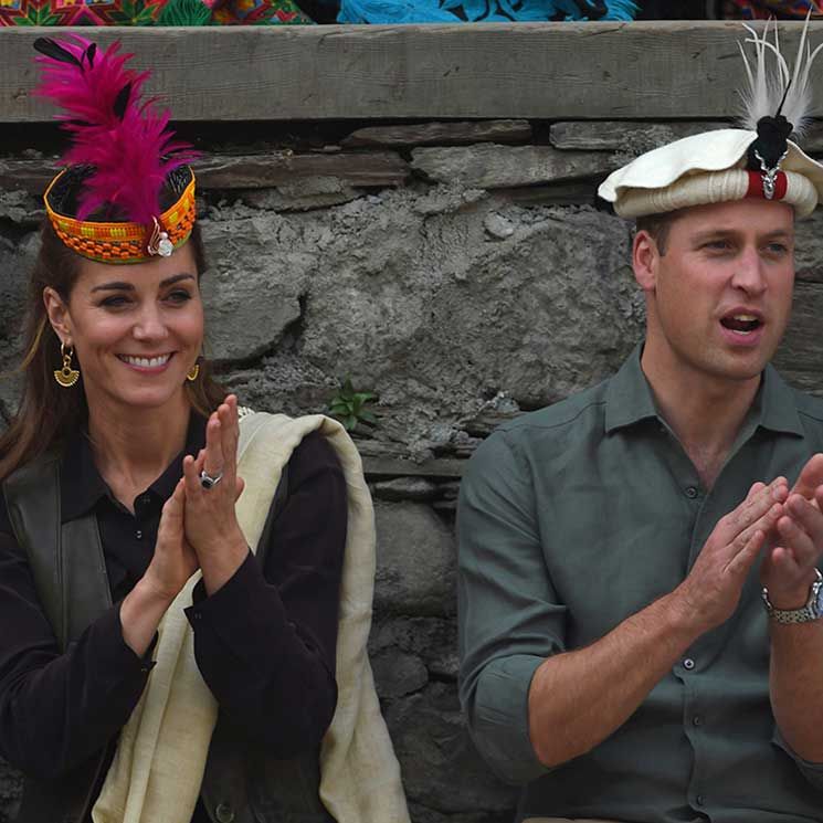 Prince William and Kate Middleton visit spectacular glacier and Kalash village in Pakistan – best photos