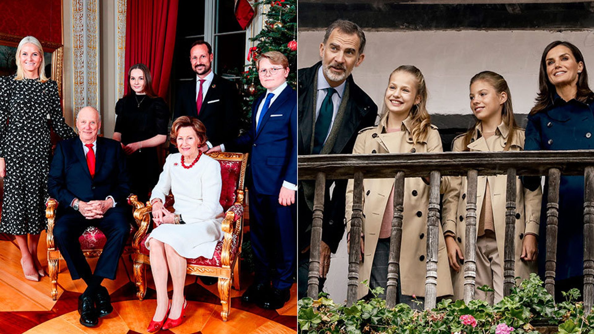 Royal families from around the world share their 2019 Christmas cards 
