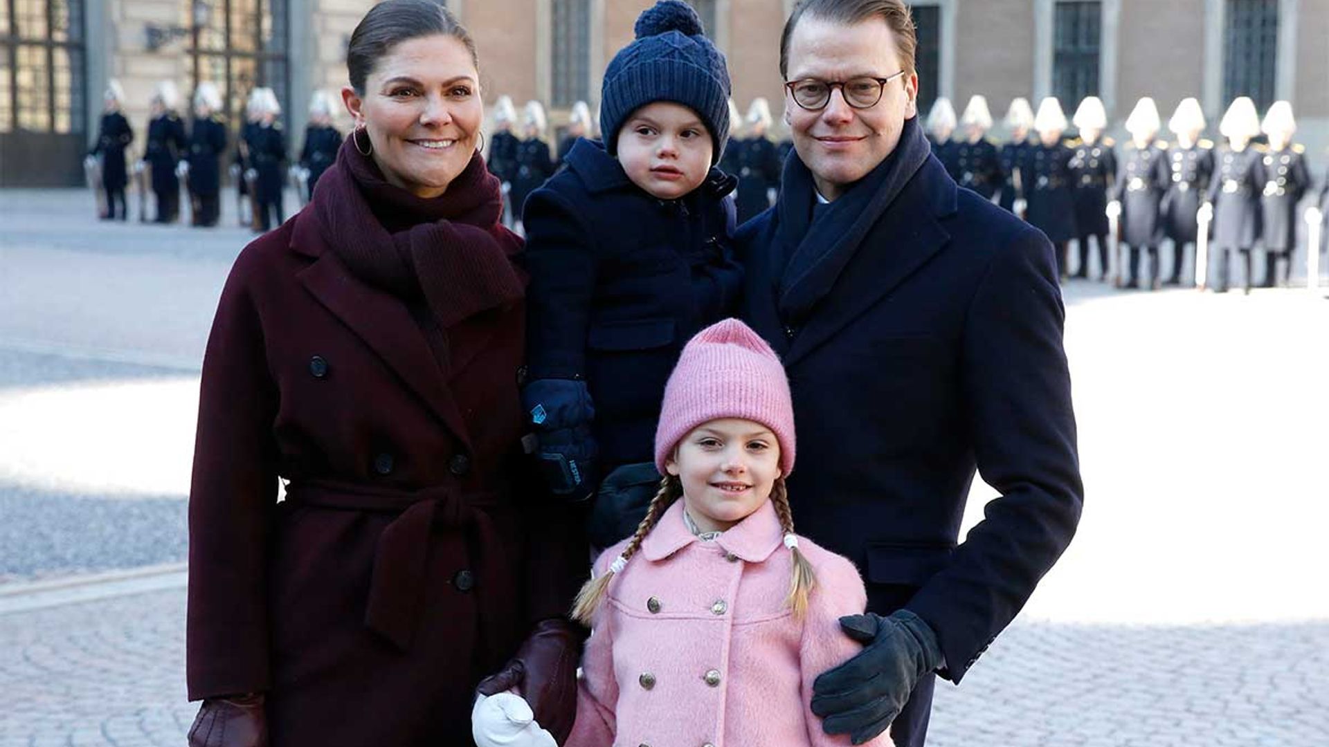 Crown Princess Victoria releases new photos of her family to encourage people to wash their hands during coronavirus crisis