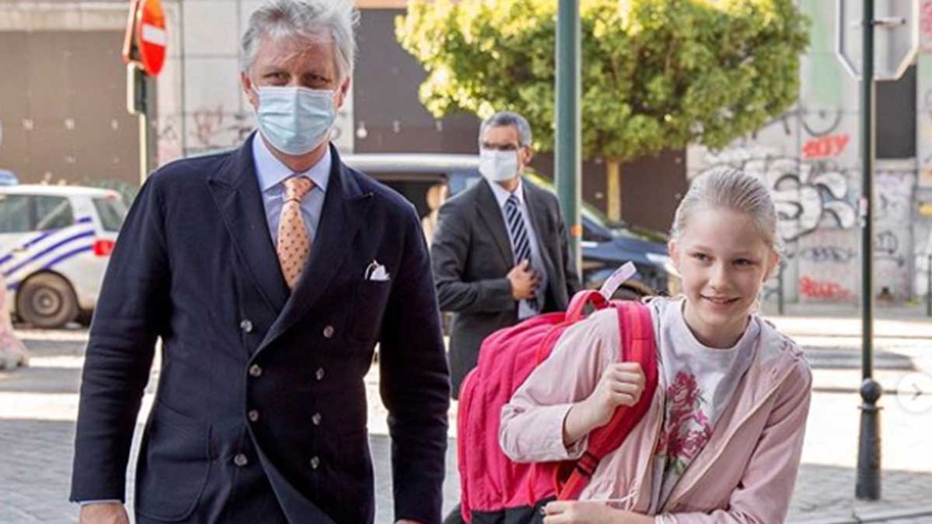 Princess Eleonore of Belgium one of first royals to return to school as lockdown measures are lifted