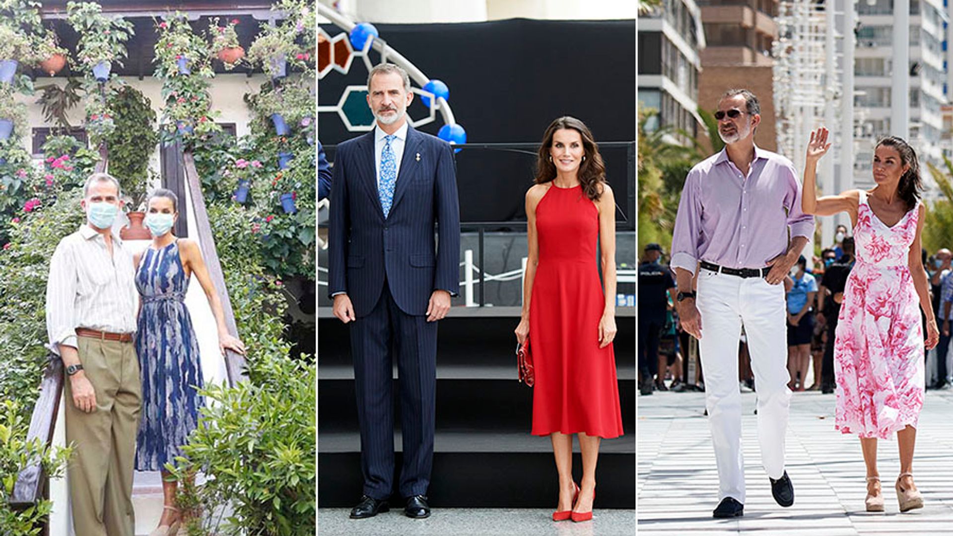 The best photos of Queen Letizia and King Felipe's royal tour of Spain