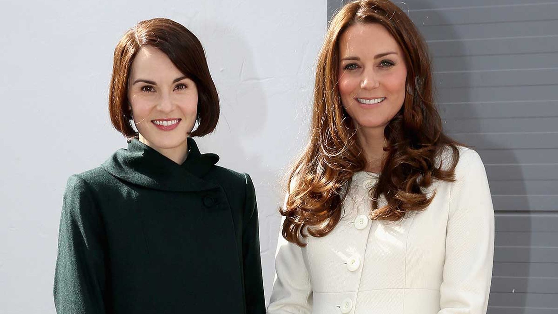 What Michelle Dockery really thought of Kate Middleton's visit to Downton Abbey set