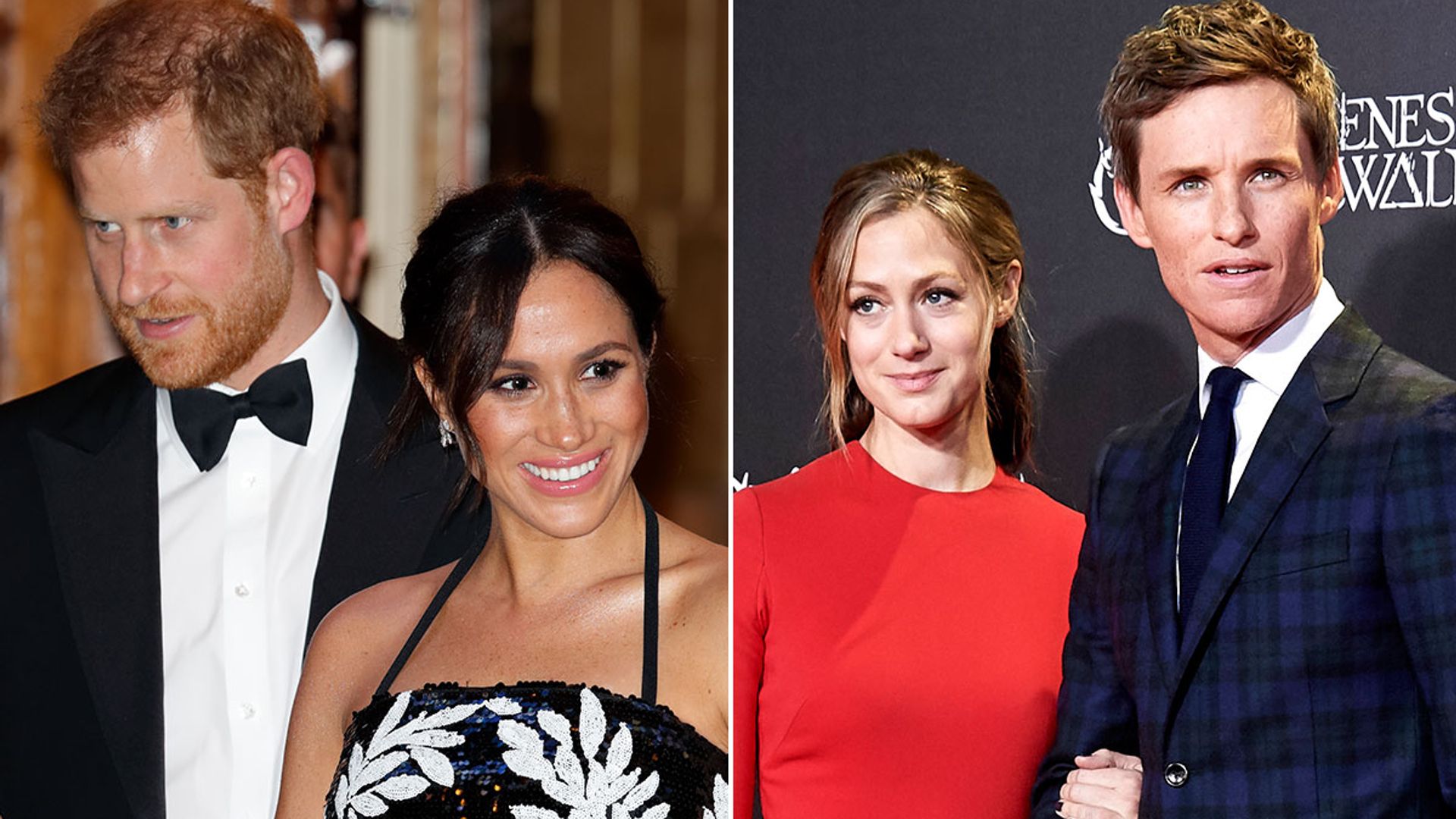 Prince Harry and Meghan Markle hung out with Eddie Redmayne at their Cotswolds home