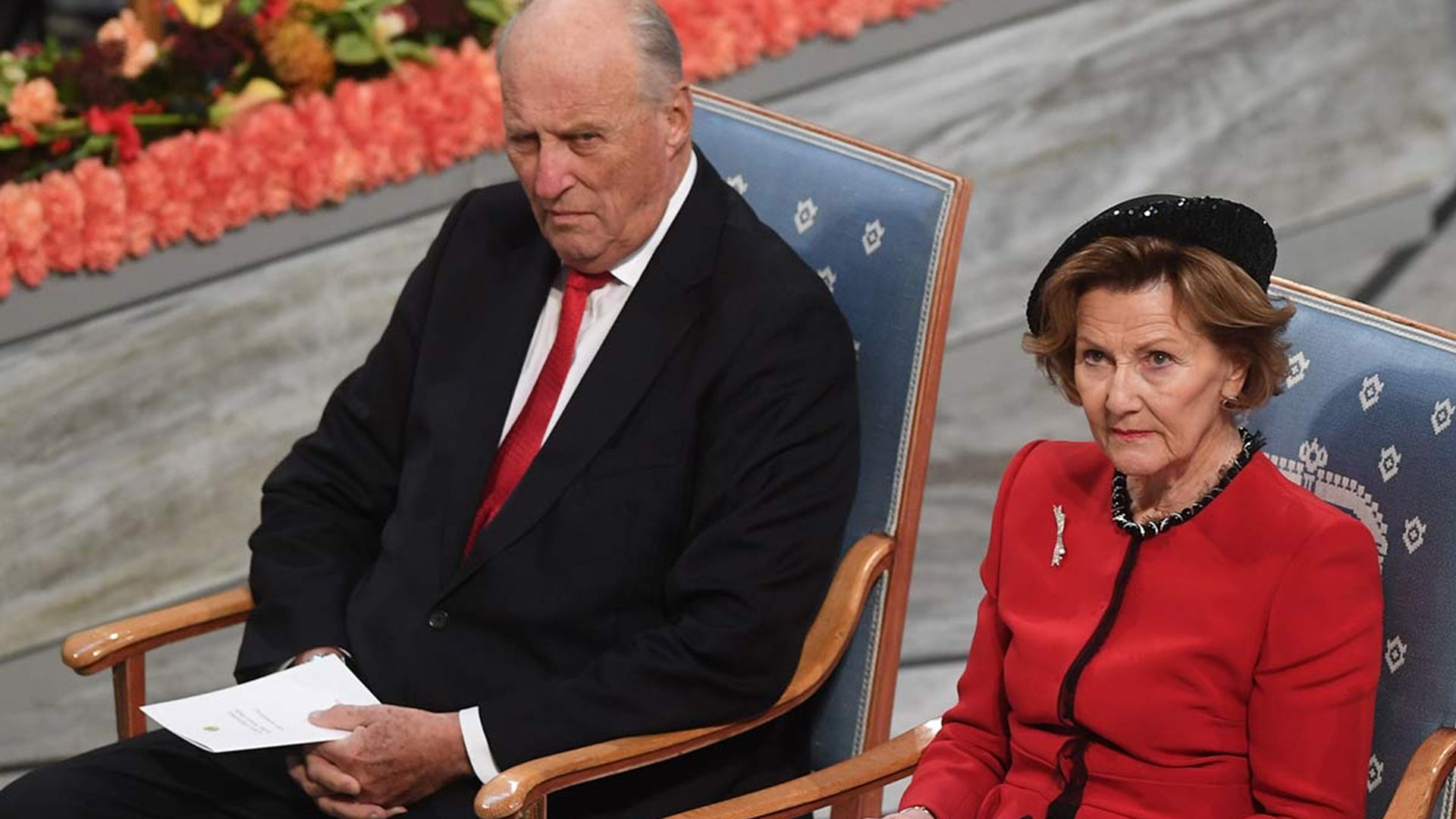 King Harald and Queen Sonja of Norway in quarantine after close contact with coronavirus