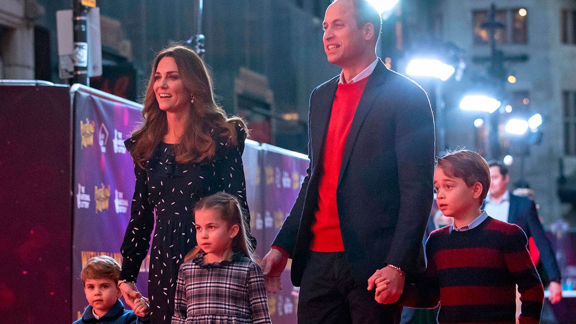 Christmas Card Kate And William 2021