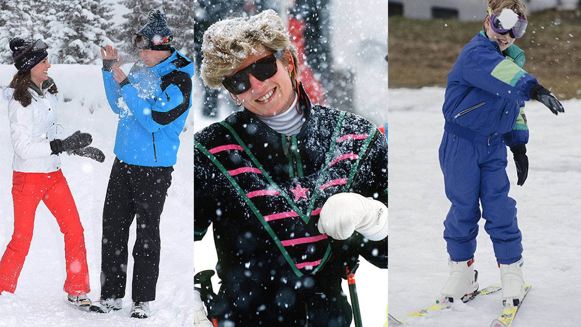 Η Κέιτ Μίντλετον, η Πριγκίπισσα Νταϊάνα και περισσότεροι βασιλιάδες διασκεδάζουν στο χιόνι
