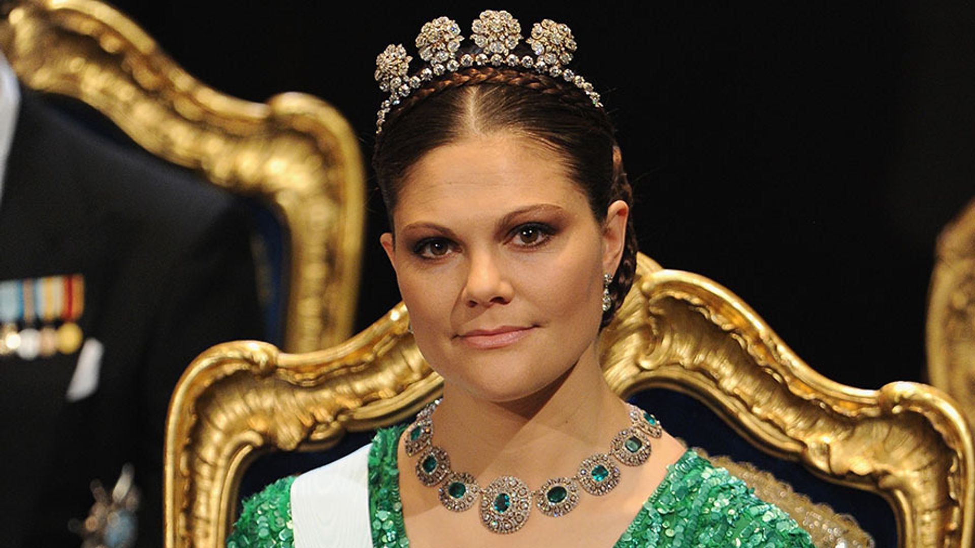 Crown Princess Victoria wows in H&M gown as she receives honour at LGBTQ awards