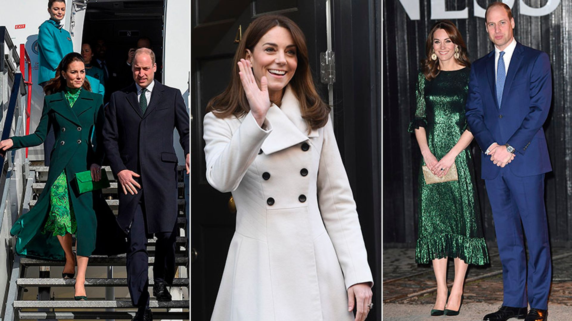 Look back at Duchess Kate's beautiful Ireland royal tour wardrobe