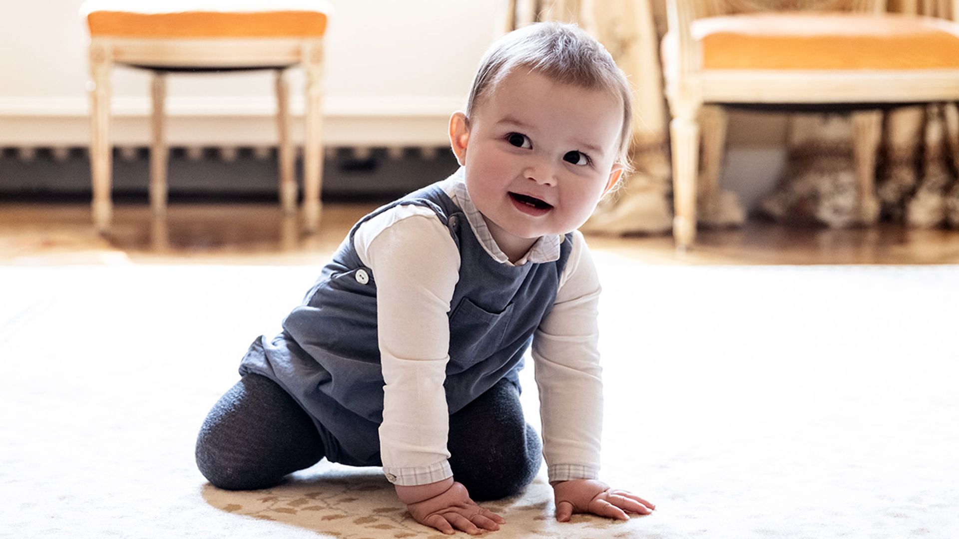 Prince Charles of Luxembourg's first birthday photos are just the cutest