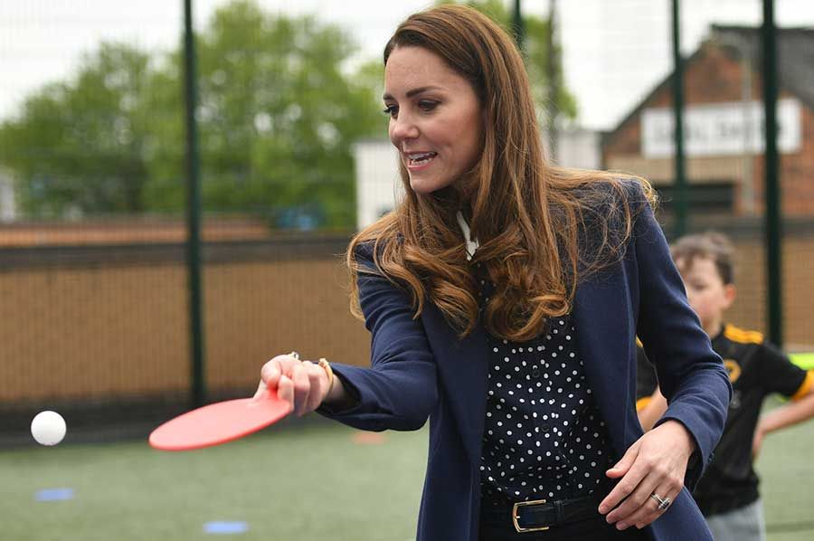 Prince William and Kate Middleton get sporty during Wolverhampton visit - best photos
