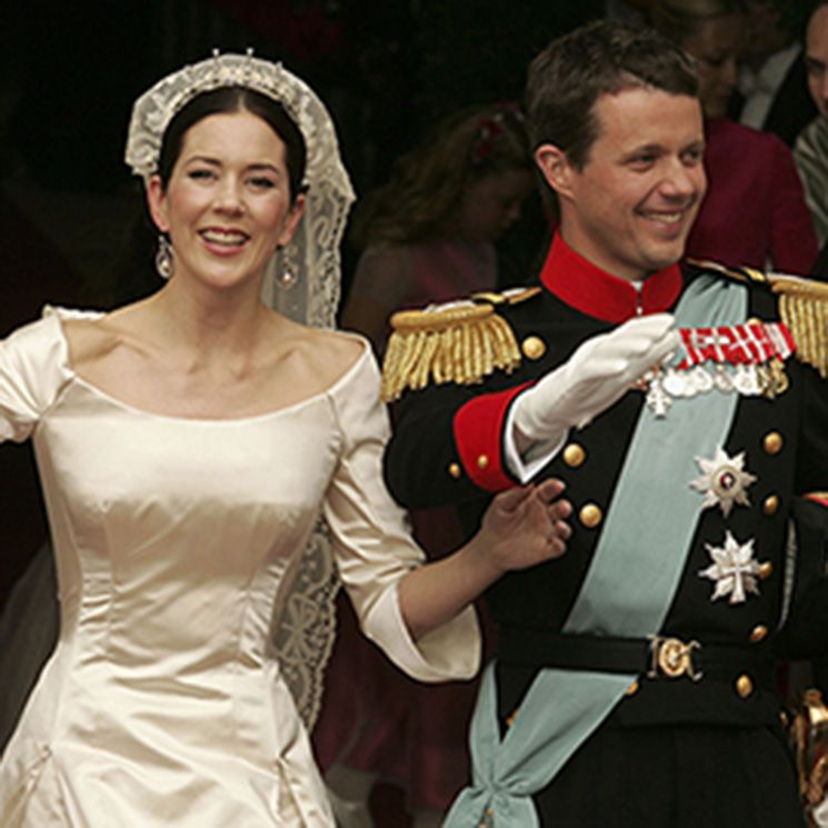 Relive Crown Prince Frederik and Crown Princess Mary's stunning wedding day as it happened