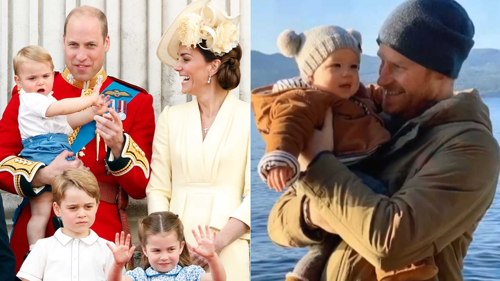 The sweet different names Archie and cousins George, Charlotte and Louis call their grandmother Princess Diana