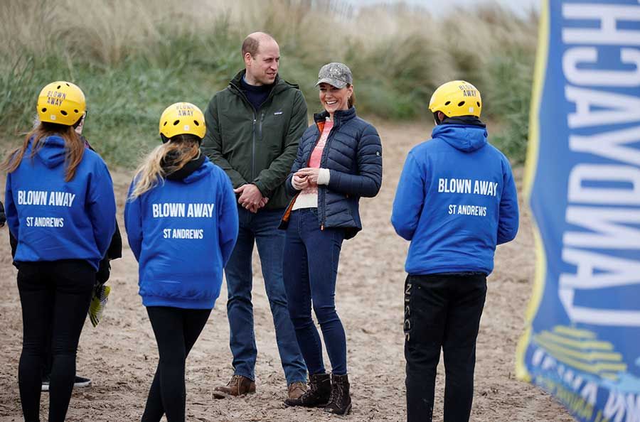 Prince William and Kate Middleton reminisce in St Andrews - best photos