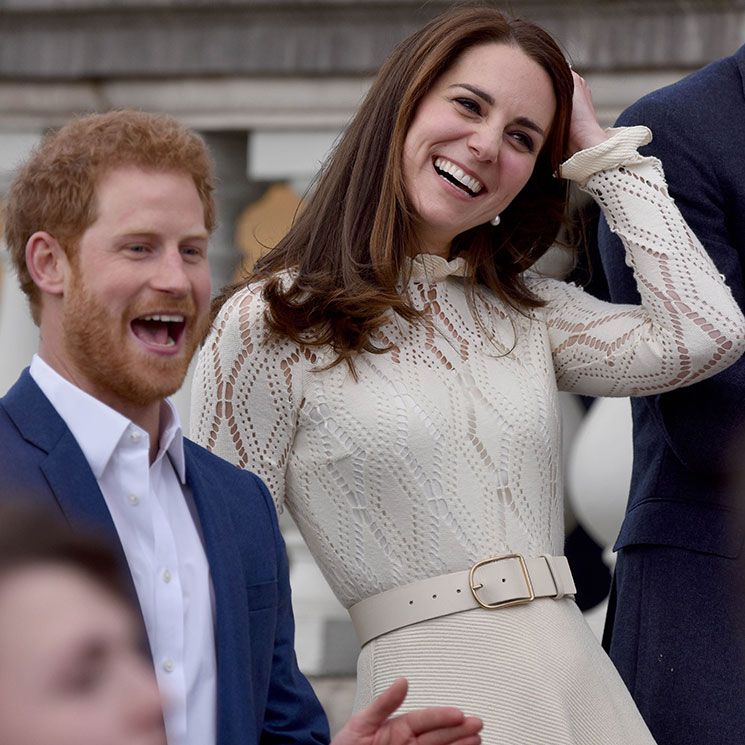 7 times Prince Harry has made sister-in-law Kate Middleton giggle in public