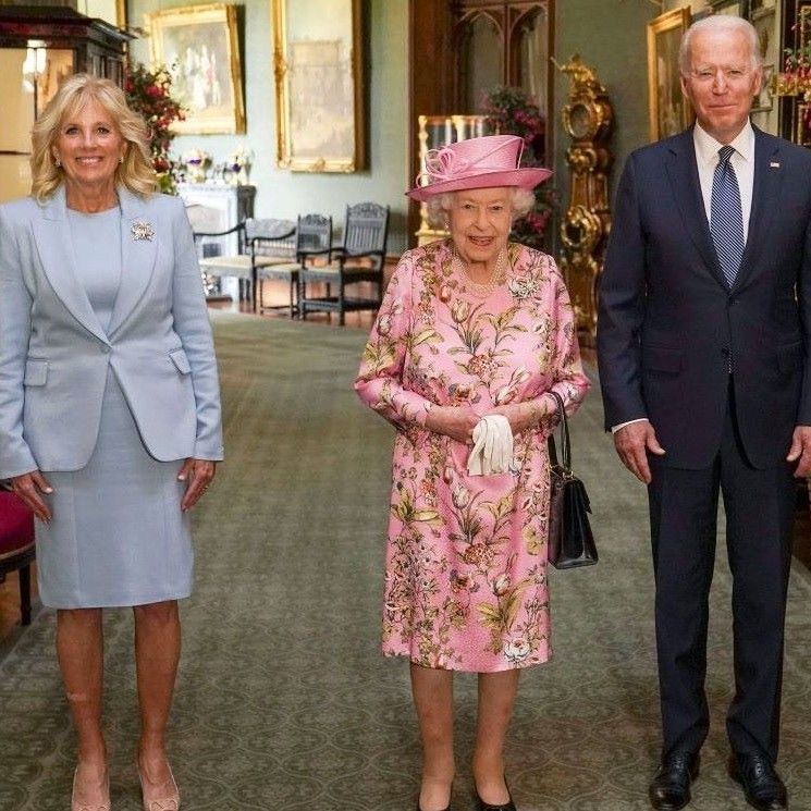 The Queen hosts President Joe Biden and First Lady Jill Biden for tea at Windsor Castle - best photos