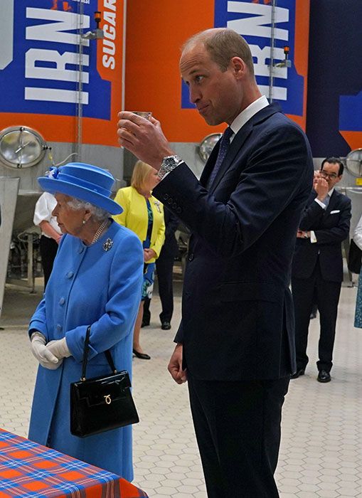 The Queen joined by Prince William as she arrives in Scotland - best photos