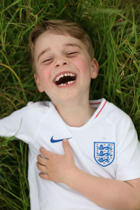 prince george laughing england shirt
