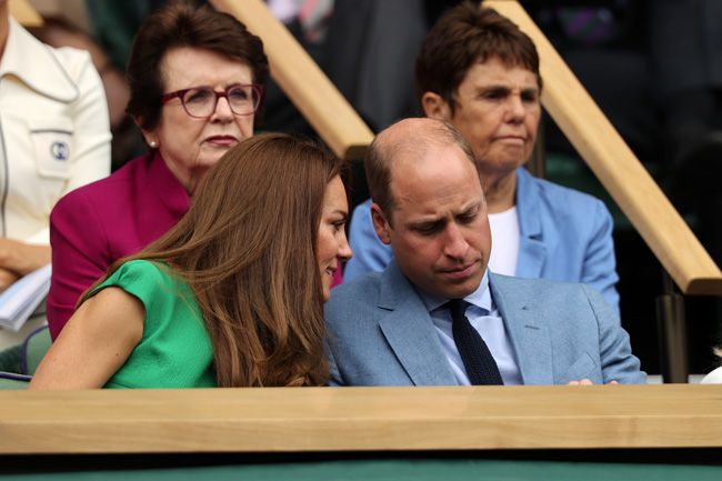 Prince William and Kate Middleton watch Wimbledon women's final - best photos
