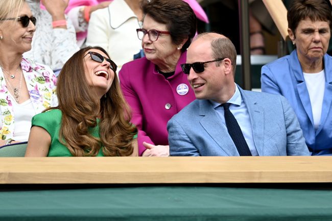 Prince William and Kate Middleton watch Wimbledon women's final - best photos