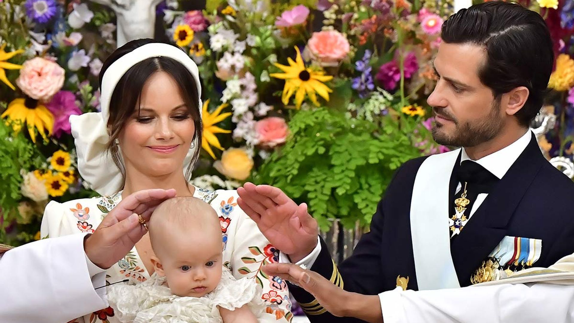 Sweden's Princess Sofia and Prince Carl Philip celebrate Prince Julian's christening