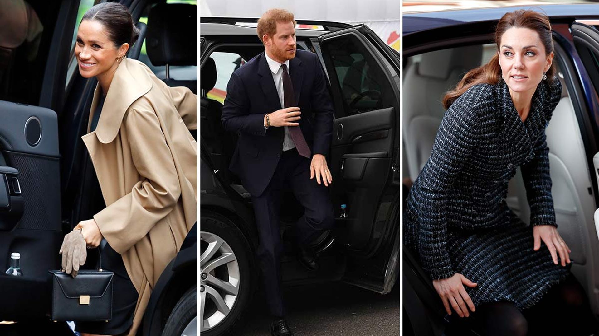 What Meghan Markle, Kate Middleton and more royals travel with in their cars