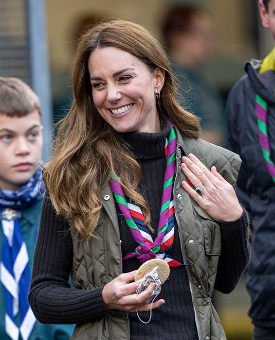 William And Kate Met With Scouts In Glasgow To Celebrate #PromiseToThePlanet Campaign.
