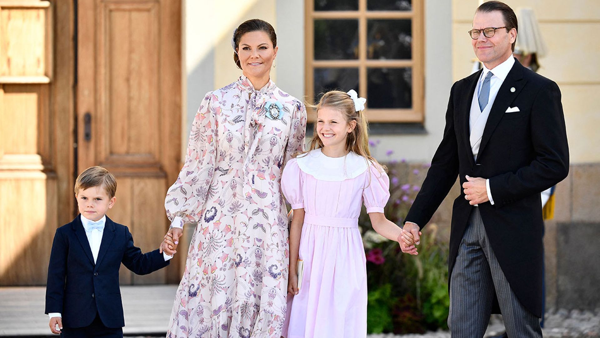 Crown Princess Victoria shares gorgeous Christmas photo of Princess Estelle and Prince Oscar