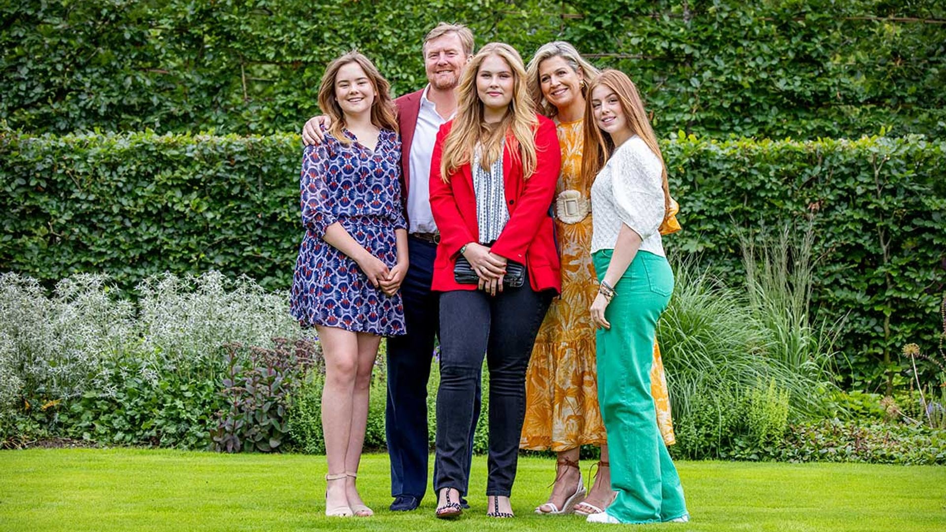 Queen Maxima shares touching photo of family reunion as Princess Alexia returns from college
