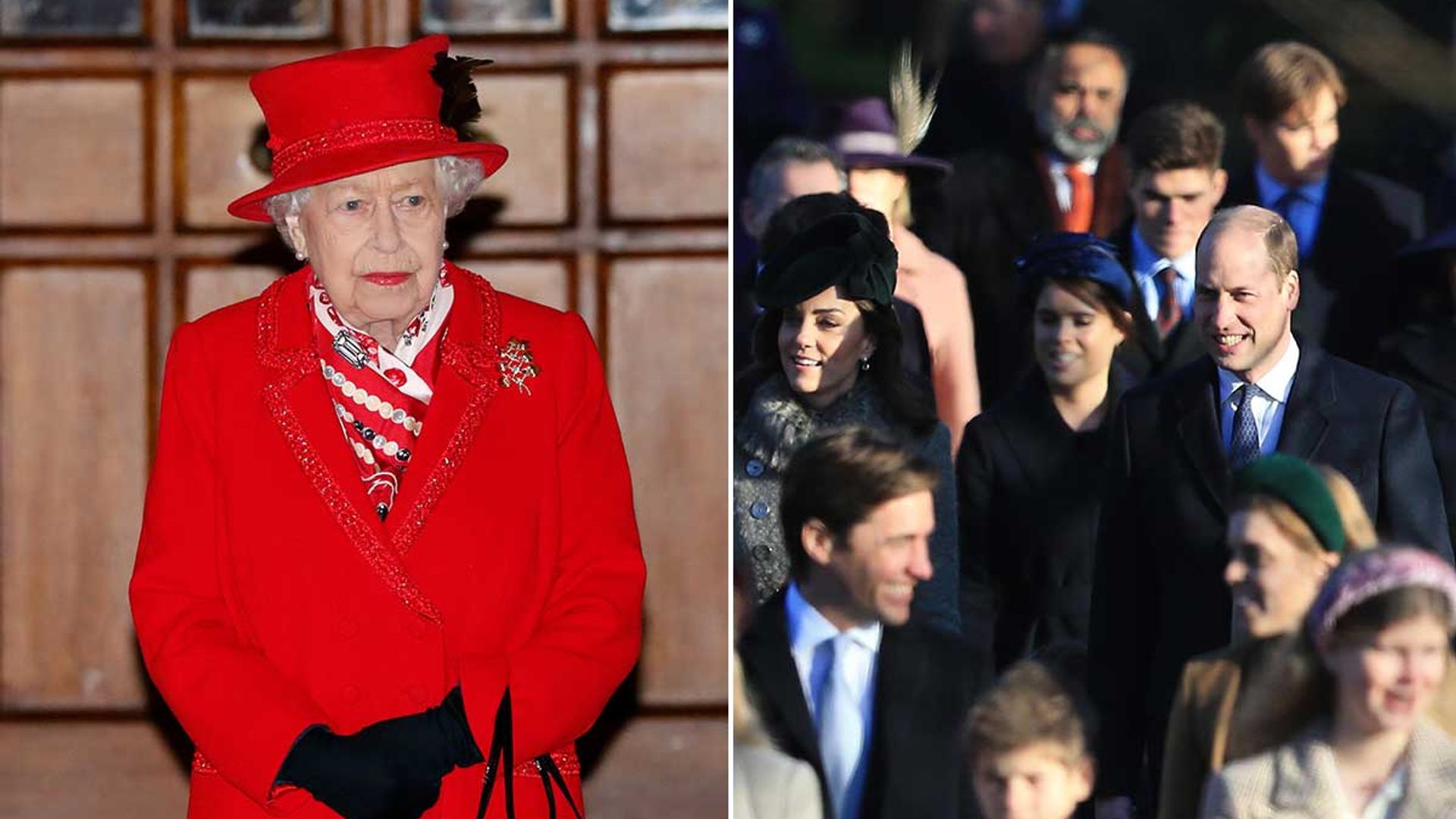 Which royals could visit the Queen for Christmas in Windsor?